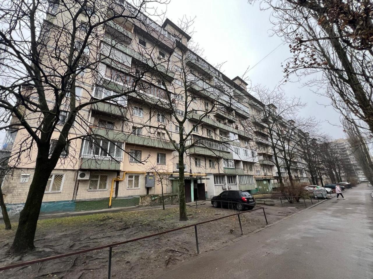 Квартира Эконом-Класса Возле Метро Левобережная Kijev Kültér fotó
